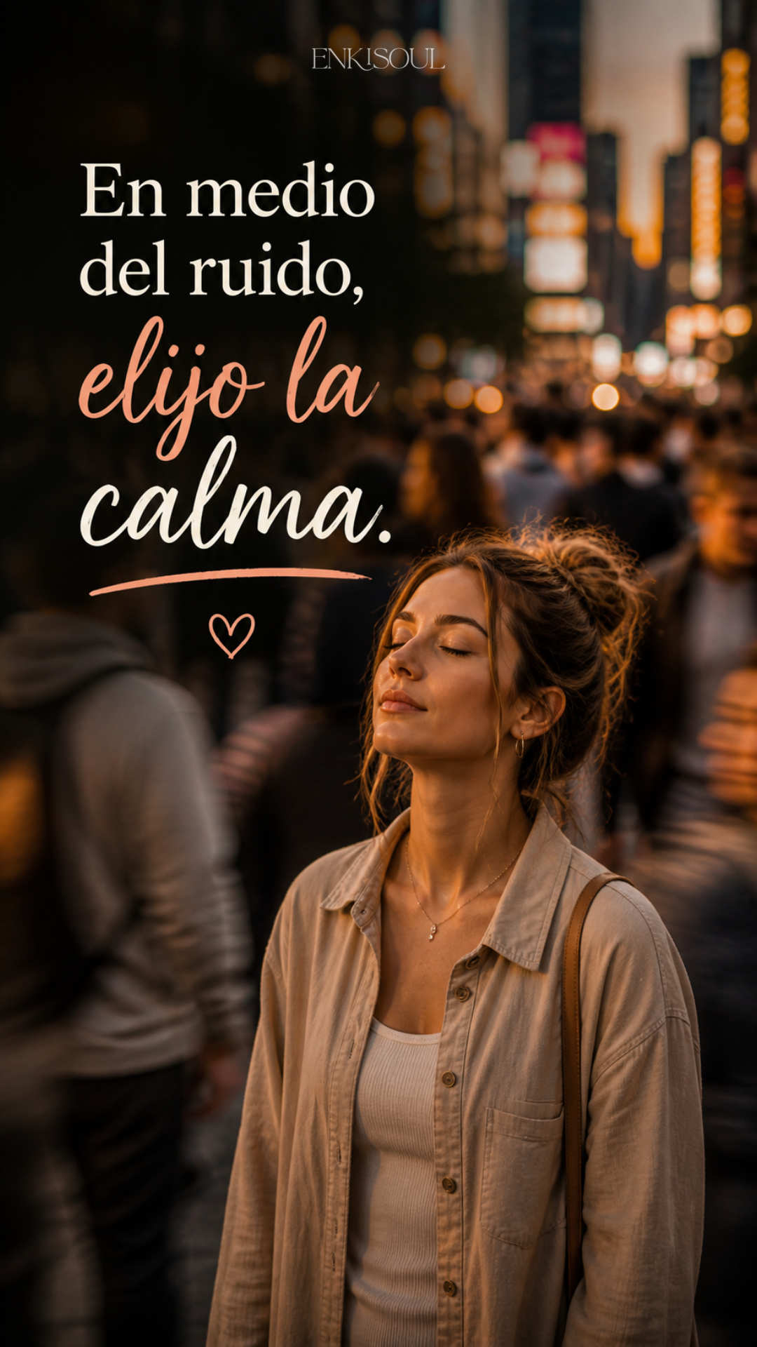 En medio del ruido elijo la calma