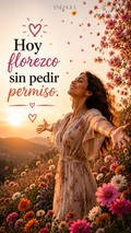 Hoy florezco sin pedir permiso