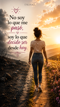No soy lo que me pasó, soy lo que decido ser desde hoy