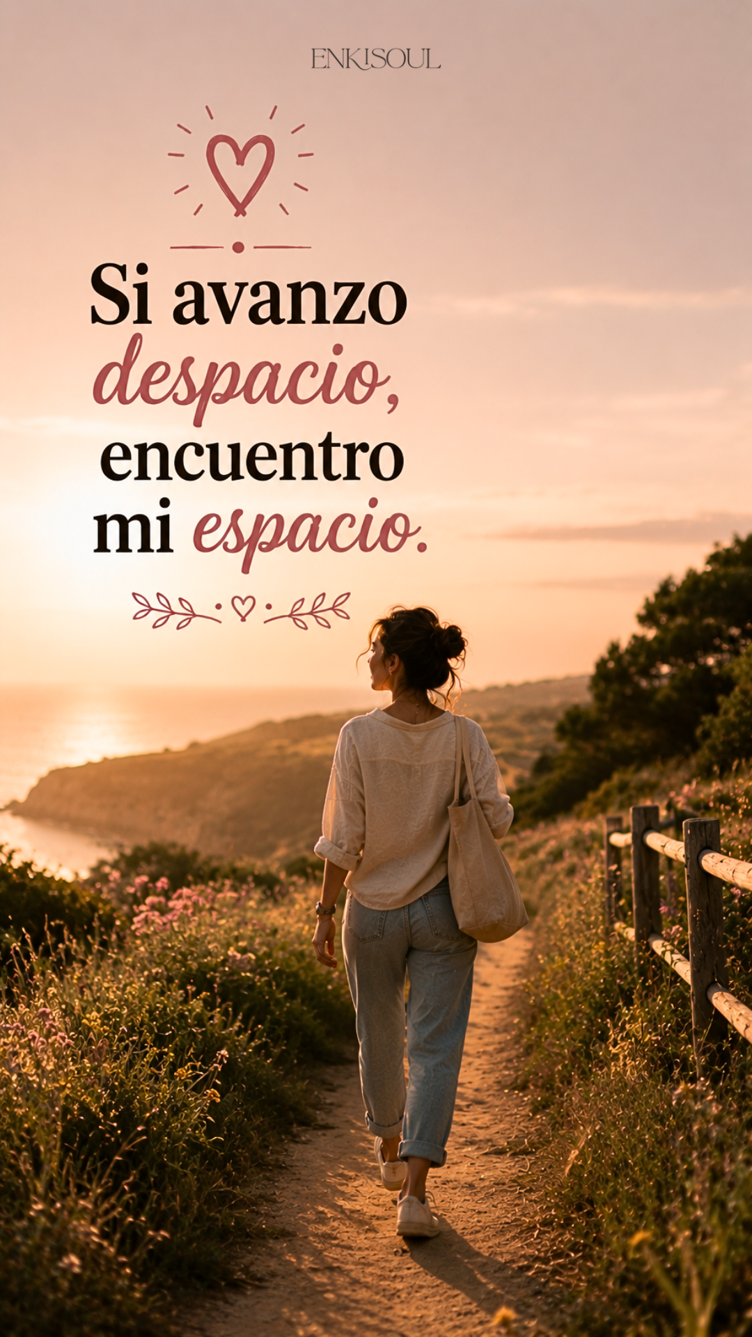 Si avanzo despacio encuentro mi espacio