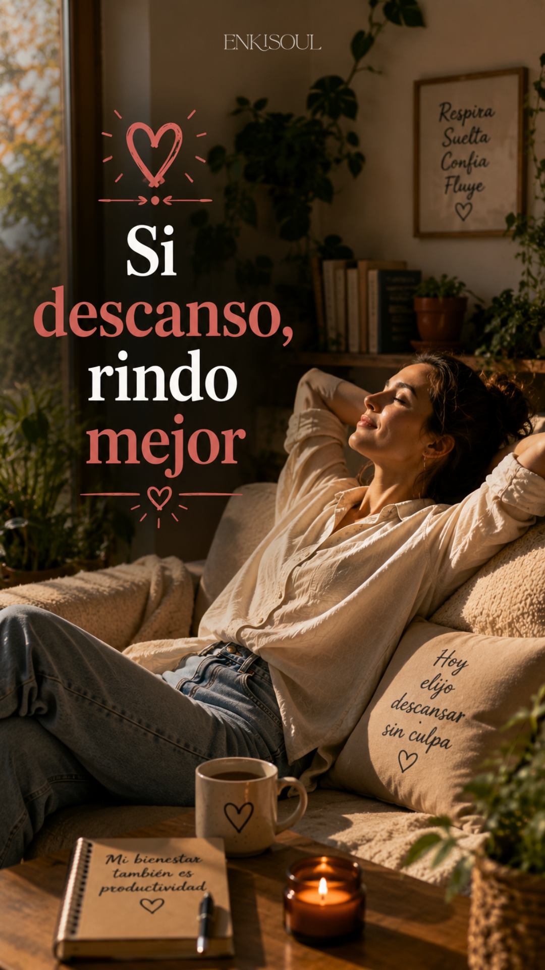 Si descanso, rindo más
