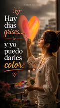Hay días grises y yo puedo darles color